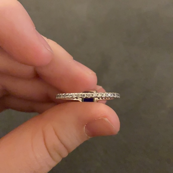 Pandora Timeless Elegance Blue Ring - Picture 7 of 7